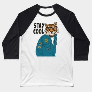 Stay cool Tiger Baseball T-Shirt